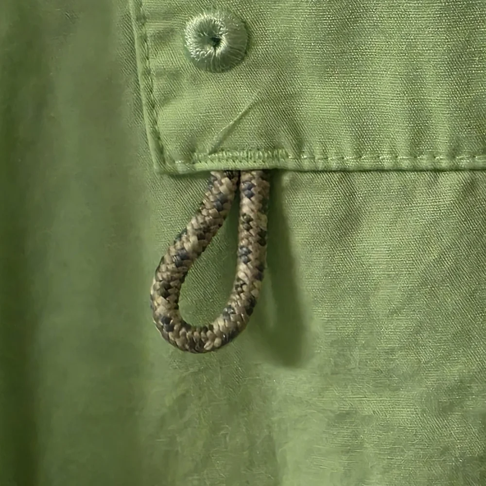 Columbia PFG Men's XL Short Sleeve Vented Fishing Shirt Mint Green - Picture 4 of 8